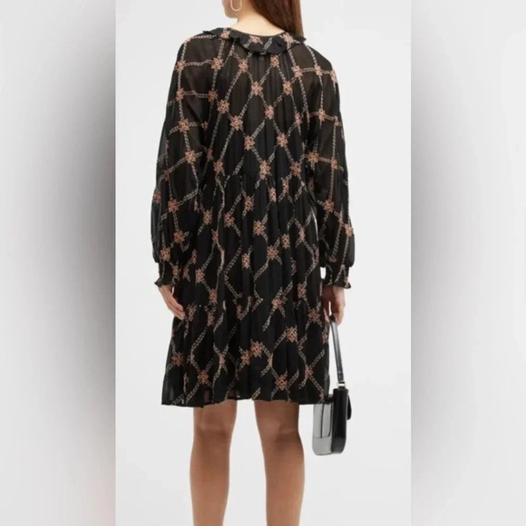 🆕 Johnny Was Jackie Mini Dress Black Small - Picture 9 of 15